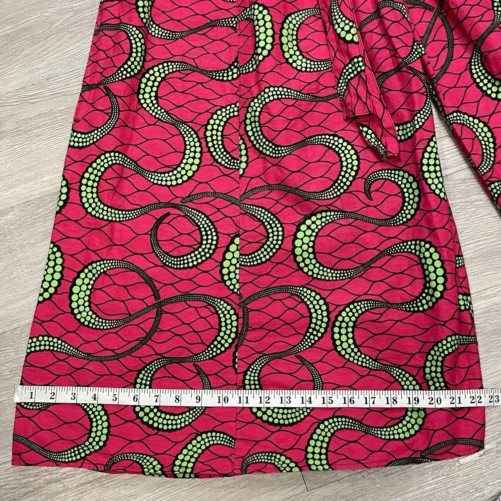Womens Palazzo Pants Boho Wide Leg Colorful African Ankara Print Oversized OS